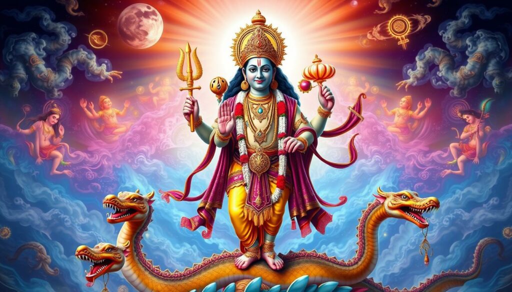 Vishnu the Preserver God