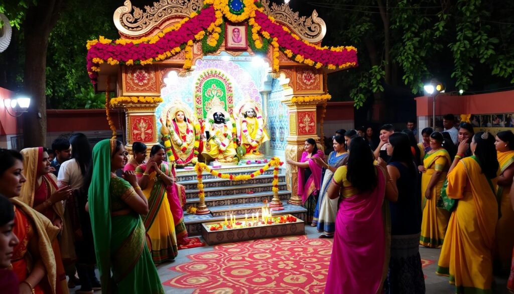 Radhashtami celebrations in Vrindavan