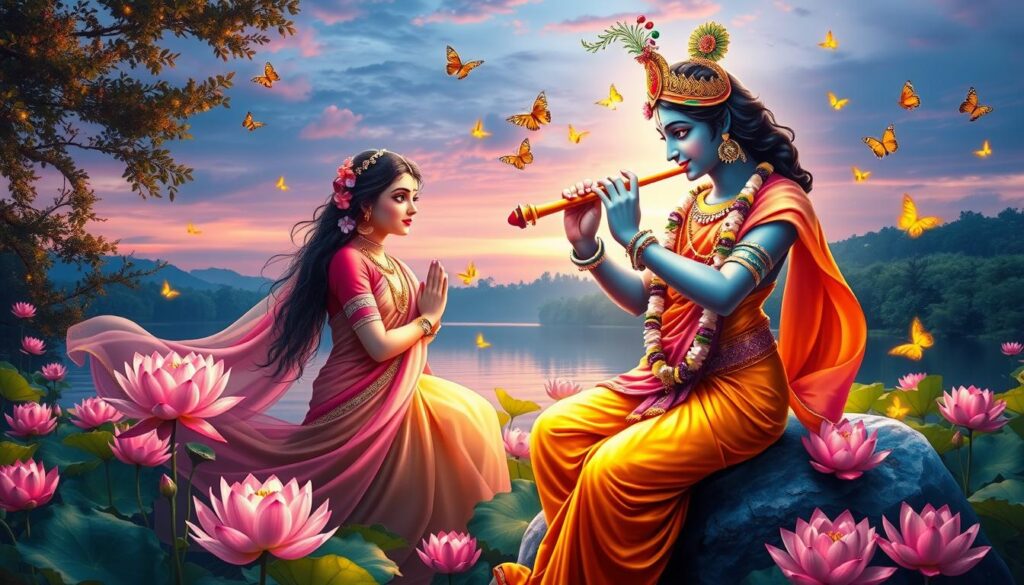 Spiritual Bond of Radha and Krishna